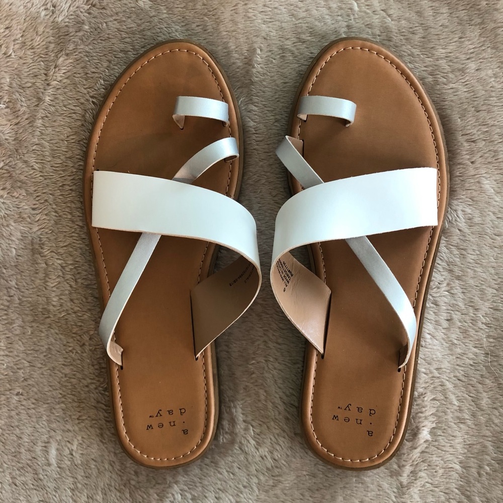 A new day cross-strap sandals